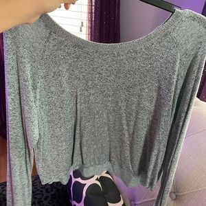 light blue soft sweater